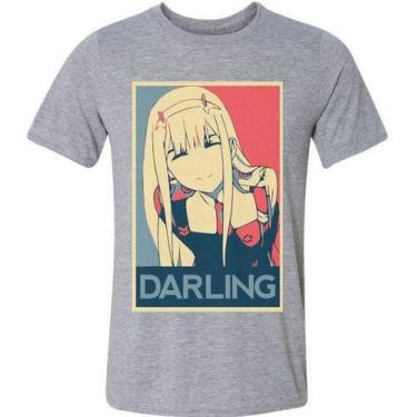 Imagem de Camiseta Darling In The Franxx Zero Two Darling Anime 002 - Hippo Pre