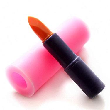 Imagem de Molde de silicone 3D batom ferramentas de maquiagem chocolate doce fondant vela cera derretida molde ferramentas de decoração de bolo