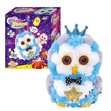 Imagem de Myweyde Quebra-cabeça em 3D, Animal Criativo Bela Coruja/Koala/Bear/Chicken Plush Stuffed Animal, Quebra-cabeça em 3D da Koala, Peluche de Urso de Bricolage (D)