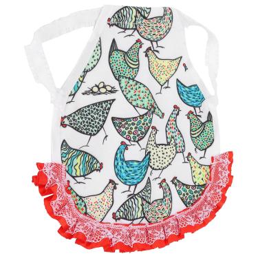 Imagem de Avental de frango, mantenha suas penas seguras, fácil de usar e protetor flexível para as costas fazem as penas crescerem melhor para casa para uso diário na fazenda para frango (frango colorido)