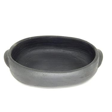 Imagem de Travessa Oval de Barro Artesanato Bernardes 24 X 18cm