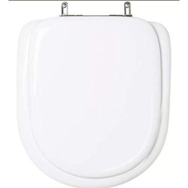 Imagem de ASSENTO ALMOFADADO ETNA BRANCO MDF REVESTIDO COM ESPUMA