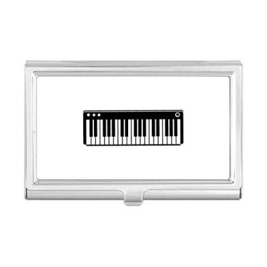 Imagem de Porta-cartões de visita Electric Piano Music Vitality Sounds