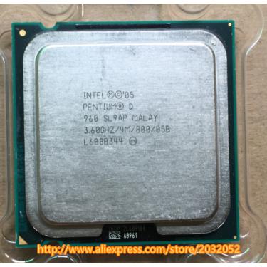 Intel Pentium D 915 2.8GHz 800MHz 4MB Socket 775 Dual-Core CPU 