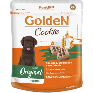Imagem de Biscoito GoldeN para Cães Filhotes Porte Médio Sabor Original - 350g