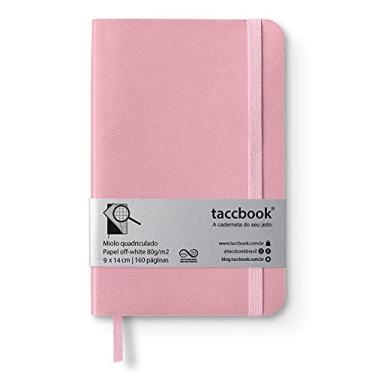 Imagem de Caderneta Quadriculada taccbook® Rosa (pastel) 9x14 Flex