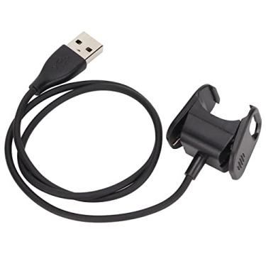 Imagem de Pulseira Inteligente Cabo Carregador, Pulseira Inteligente Cabo de Carregamento USB Plástico de Proteção contra Sobrecarga para Fitbit Charge 3