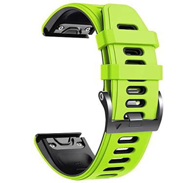 Imagem de NEYENS Pulseira de relógio de silicone Srap para Coros VERTIX 2 Smart Watch Belt 22 26mm Band Para Garmin Fenix 6X 6 Pro 7 7X 5 5X Plus Pulseira (Cor: F, Tamanho: 26mm Fenix 6X 6X Pro)