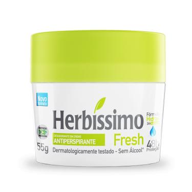 Imagem de Desodorante Creme Antitranspirante Fresh Herbissimo 55G