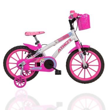 Imagem de Bicicleta Infantil Aro 16 Athor Baby Lux Princess Feminina-Unissex