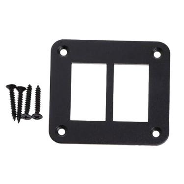 Imagem de Bothyi Suporte de Caixa Do Painel Do Interruptor de Balancim, à Prova D'água, Preto, Suporte de Montagem Do Interruptor de Alternância para Arb/carling Marin, 2 maneira