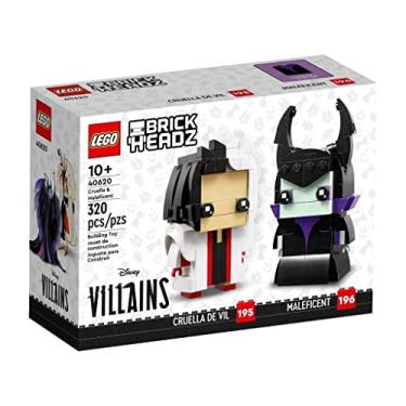 Imagem de LEGO Brickheadz Disney Cruella De Vil #195 and Maleficent #196 Set 40620