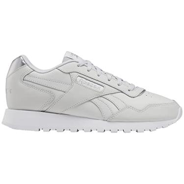 Imagem de Reebok Tênis unissex adulto Glide, Cinza frio/branco/prata metálico, 35 BR