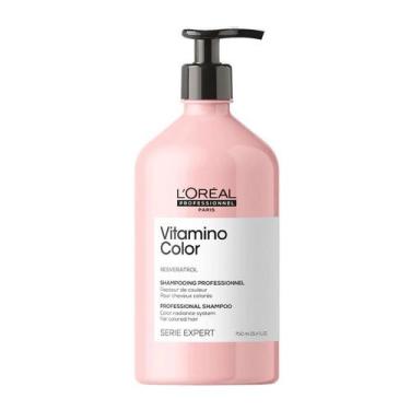 Imagem de Shampoo Vitamino Color Loreal Serie Expert Resveratrol 750ml - L'oreal