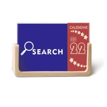 Imagem de Agenda de mesa lupa Search Knowledge Understanding 2022 12 meses