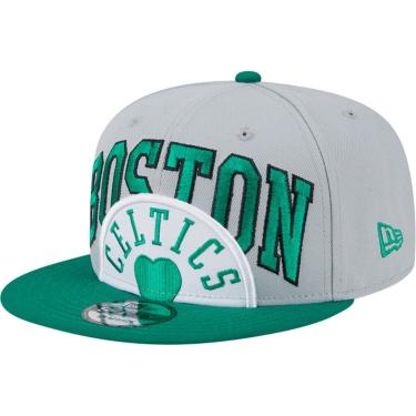 Imagem de Boné New Era 9fifty Snapback Boston Celtics Cinza  masculino