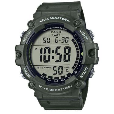 Imagem de Relógio Casio `Bateria 10 Anos - Verde` Ae-1500Whx-3Avdf
