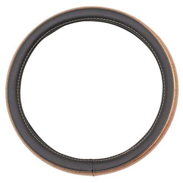 Imagem de Carbella Capa de volante brilhante acabamento brilhante para rodas 36,8-38,1 cm glitter brilhante - dourado