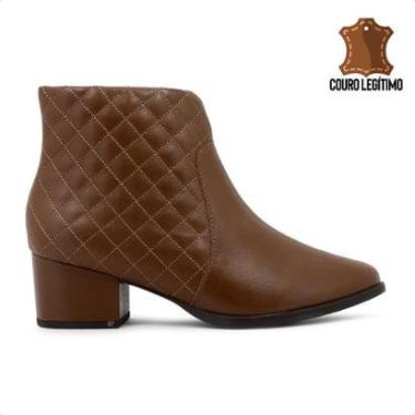 Imagem de Bota Usaflex Matelassê Zíper Feminina-Feminino