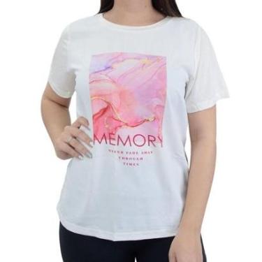 Imagem de Camiseta Feminina Gatos e Atos T-Shirt Off White - G1750-Feminino