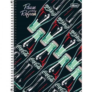 Imagem de Caderno univ. Coca-Cola 160fls 10M Capa 1 - Tilibra