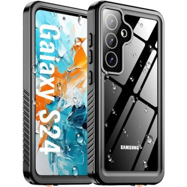 Imagem de Capa Capinha Water Para Samsung Galaxy S24 S24+ Plus Ultra A Prova D'água Case IP68 Shockproof Waterproof (Galaxy S24 Normal 6.1)