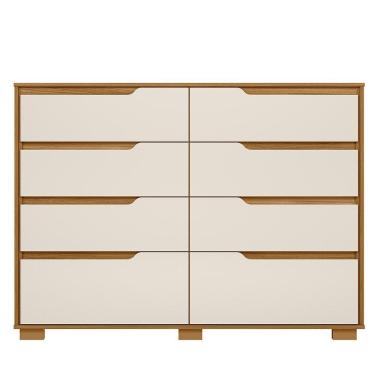 Imagem de Cômoda 8 Gavetas MDP Moval Georgia