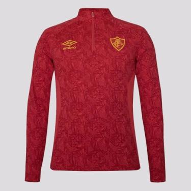 Imagem de Blusão Umbro Fluminense Treino 2024 Vermelho