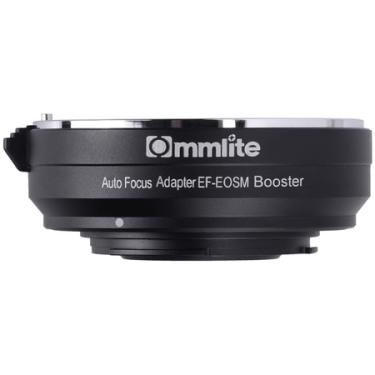 Imagem de Adaptador Commlite CM-EF-EOSM Booster 0.71x Montagem Lente EF para Canon EOS-M com Foco Eletrônico