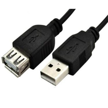 Imagem de Cabo Extensão USB Macho X USB Femea 2.0 1,5M - Aoweixun Orvesion