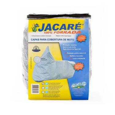 Imagem de Capa cobrir moto jacaré 100% forrada - cg 160 - BEZI
