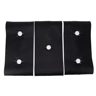 Imagem de Capas para Queimadores de Fogão, 3 Unidades de Tecido de Fibra de Vidro PTFE Protetores de Fogão a Gás Resistentes Ao Calor, Design Reutilizável Sem BPA Protetores de Fogão a Gás