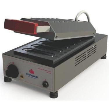 Imagem de Prensa Elétrica de 06 Crepes Suiço Progás PRK06, 220V