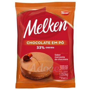 Imagem de Chocolate em pó melken 1,05kg harald, 33% CACAU
