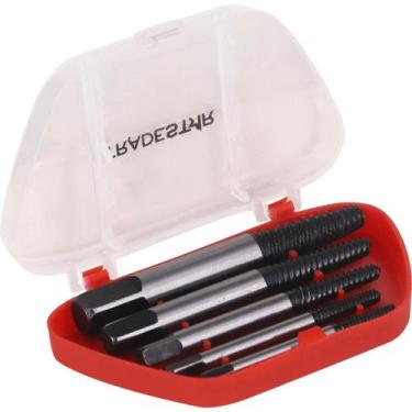 Imagem de Jogo Saca Parafuso Quebrado Macho Rosca Esquerda 3 A 18 Mm - Tradestar