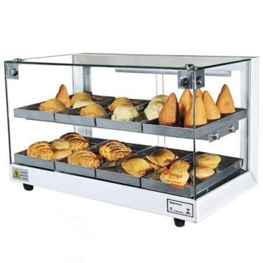 Imagem de BD8 - Estufa Beta para salgados de 8 bandejas Dupla Branca - 220V - Om