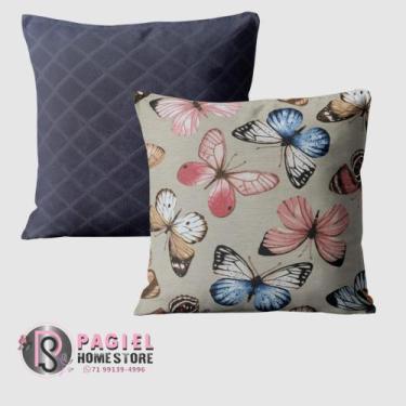 Imagem de Kit Com 2 Capas P/ almofada Belize 40cmx40cm - PAGIEL HOMESTORE