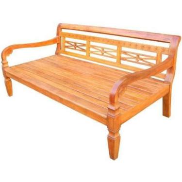 Imagem de Banco Leito Solari Em Madeira Demolição - Cód 03 - Barrocarte