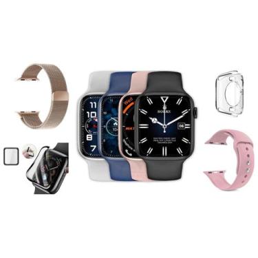Imagem de Smartwatch W28 Pro Rosa Série 8 Original Recebe Notificaçoes Celular B