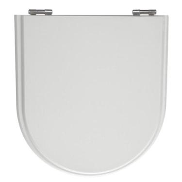 Imagem de Assento Laqueado Calypso Cinza Claro Tampa Para Vaso Incepa - Sicmol