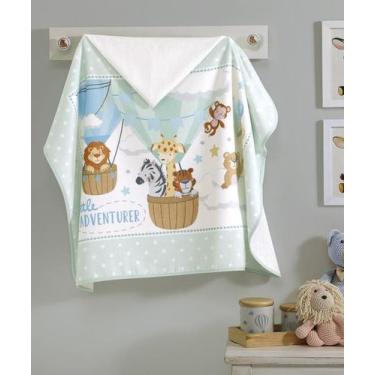 Imagem de Toalha Banho Com Capuz Dohler Little Adverture Safari