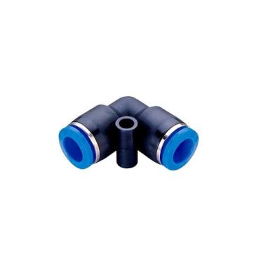 Imagem de Conexão Rápida União Em L Joelho 6 Mm - Brasil Eletropneumática, Rápid