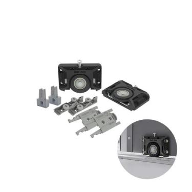 Imagem de Kit Sistema Para Porta de Correr Ro50 Com Guia Flex 4032 Rometal, RO-5