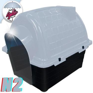 Imagem de Casinha Furacão Pet Iglu N2, Cinza