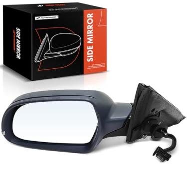 Imagem de A-Premium Espelho retrovisor elétrico do lado do motorista - compatível com Audi A3/A3 Quattro 2011-2013 - Espelho retrovisor externo dobrável manual aquecido com seta - Substituição # 8P1858531GB01C