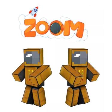 Imagem de Boneco Turma Problems Zoom 35cm - Minecraft  Gamers  Youtubers Streame