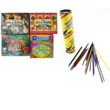 Imagem de Combo 05 Jogos - Muita Diversão Pra Criançada - Mini Toys