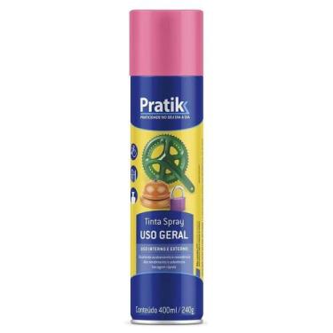 Imagem de Tinta Spray Pratik 400 ml Cor Vermelho