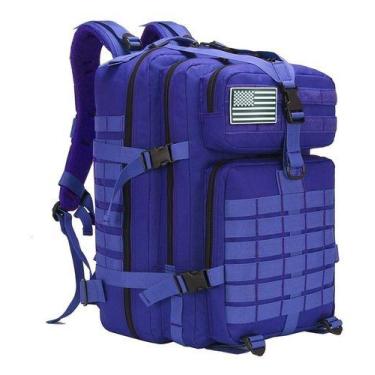 Imagem de Mochila Tática trilha Camping Impermeável 50 Litros Resiste - Tem Tudo