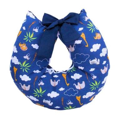 Imagem de Almofada Para Amamentação Com Zíper Capa Removível Várias Estampas - J